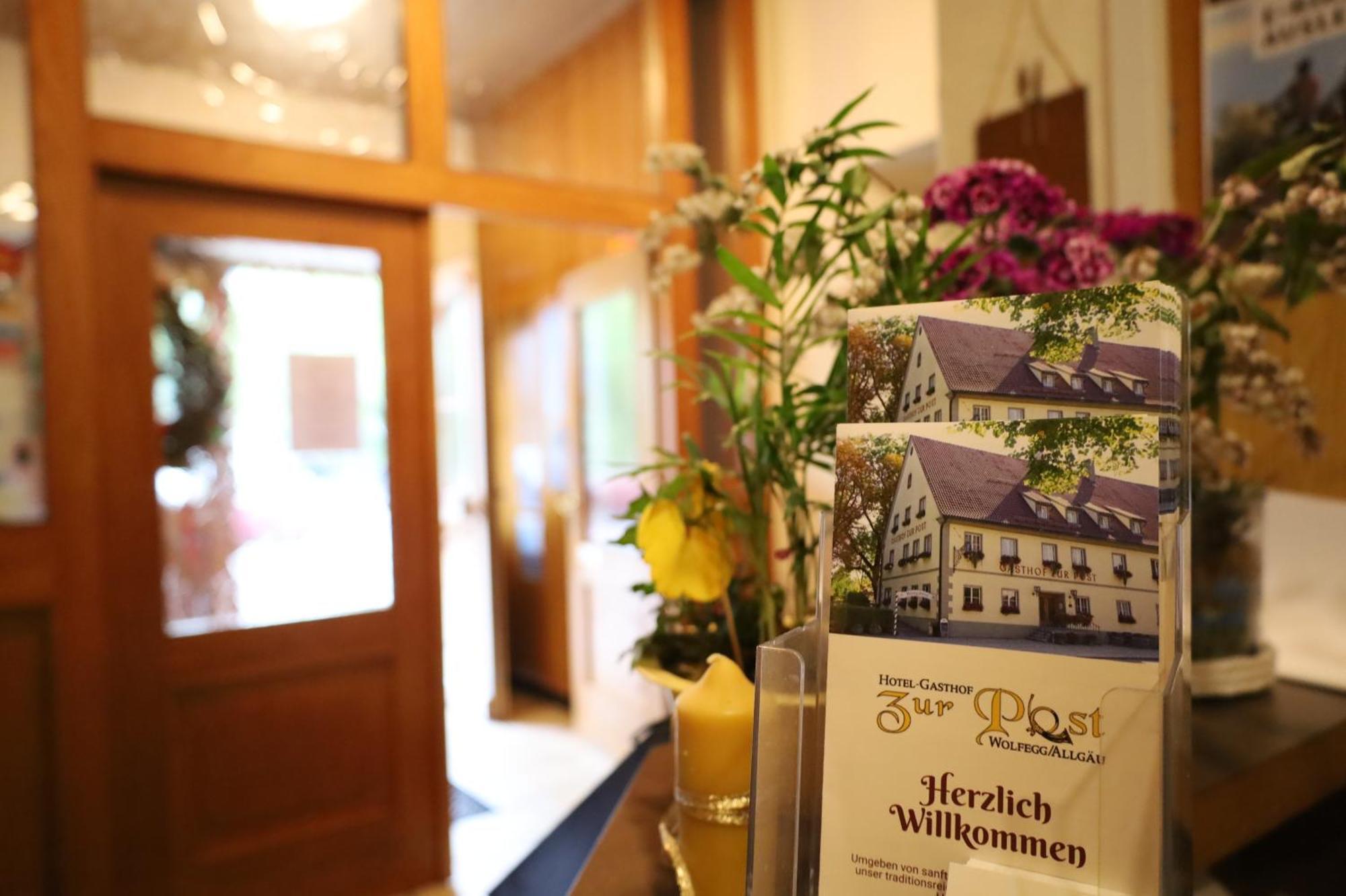 Hotel Gasthof Zur Post Wolfegg Buitenkant foto